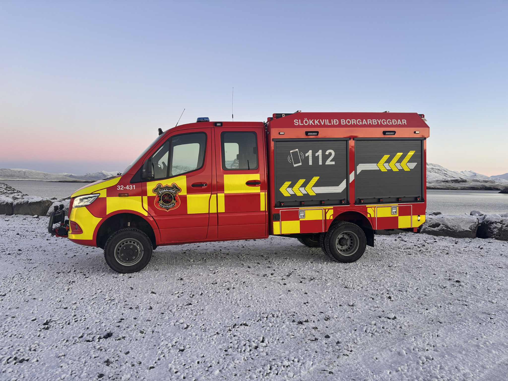 MB Sprinter SB 2025 Slökkvilið Borgarbyggðar 2025