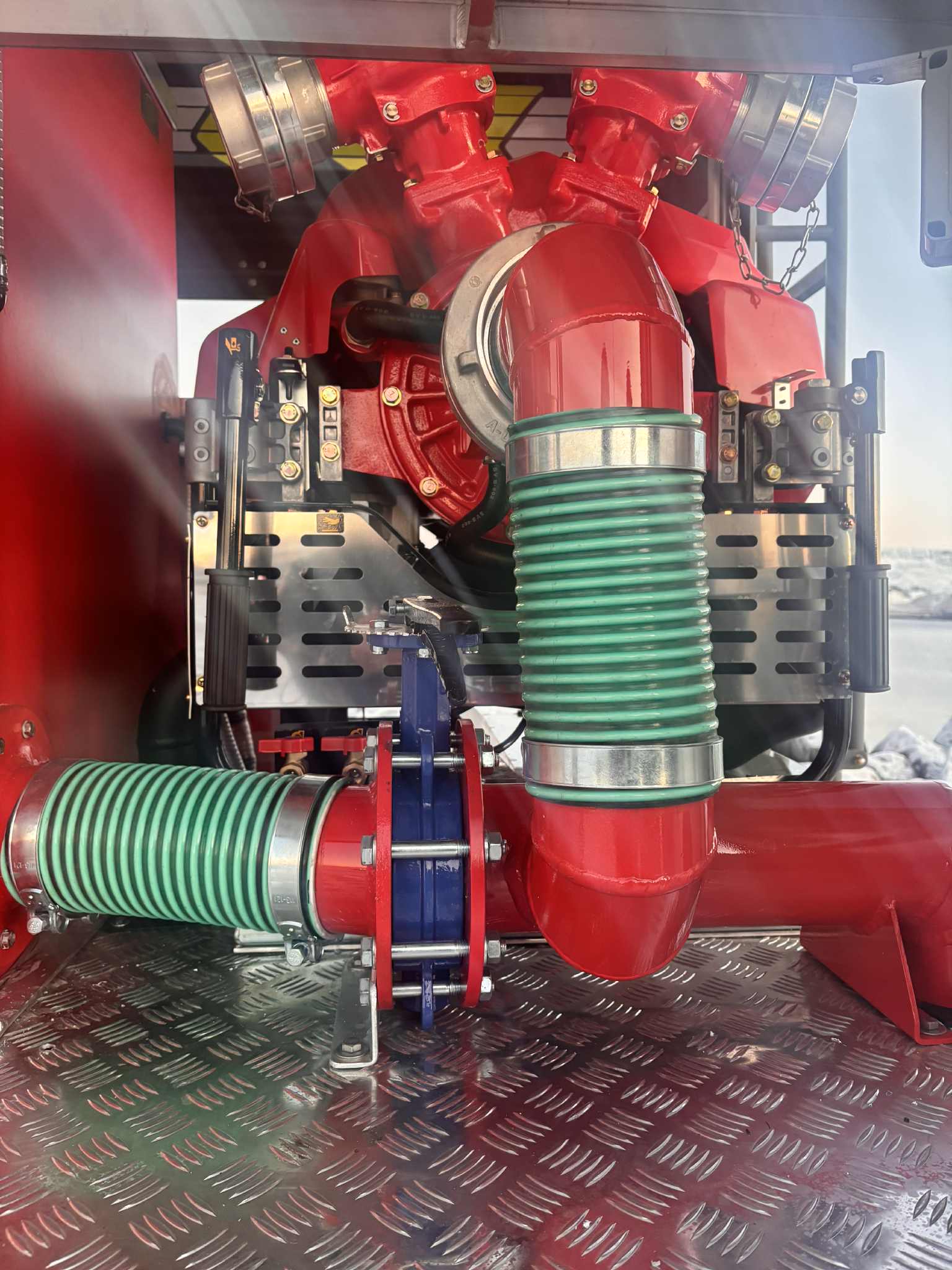 Slökkvilið Borgarbyggðar 2025 Undanfara og slökkvibifreið