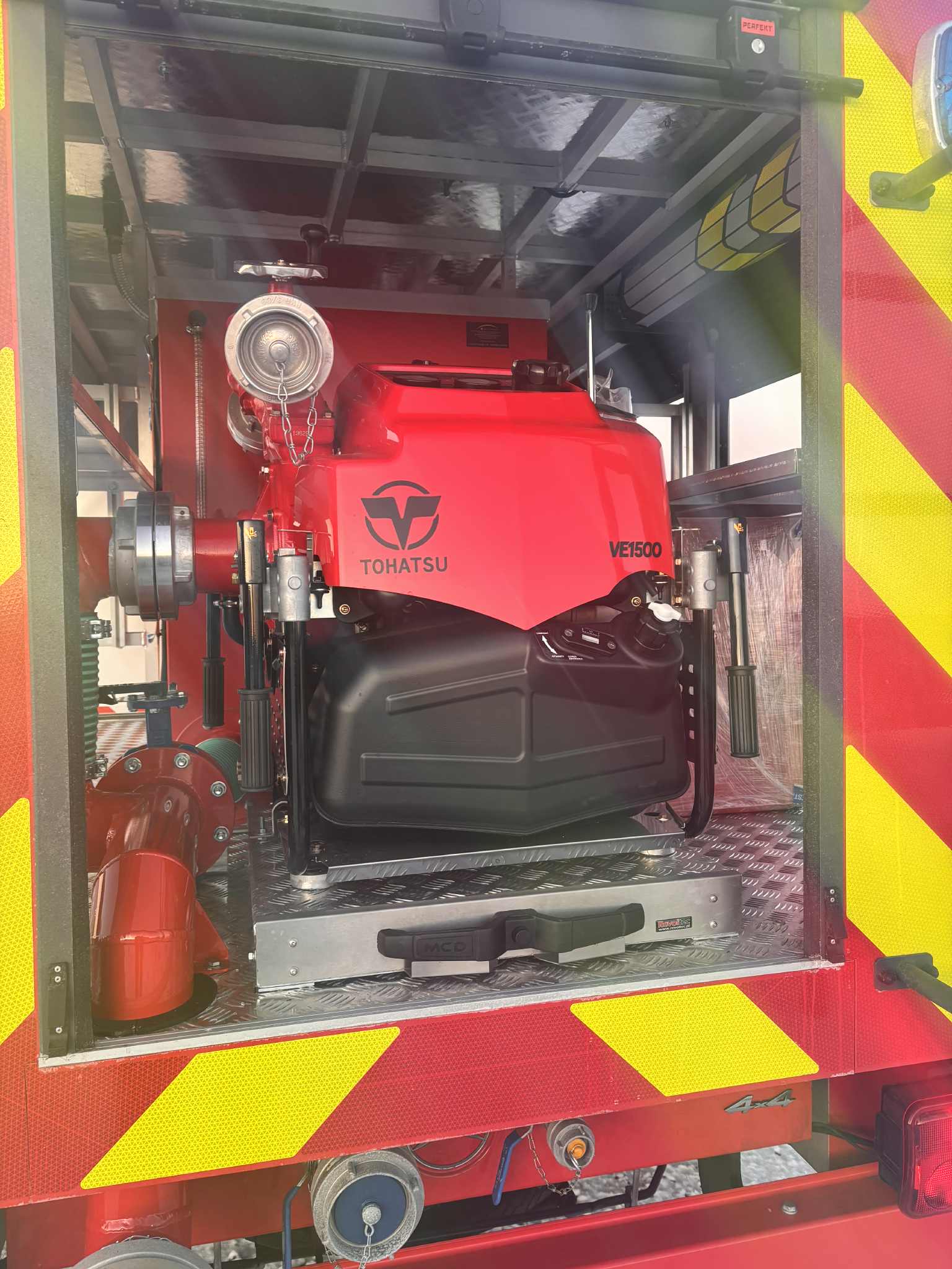 Slökkvilið Borgarbyggðar 2025 Undanfara og slökkvibifreið